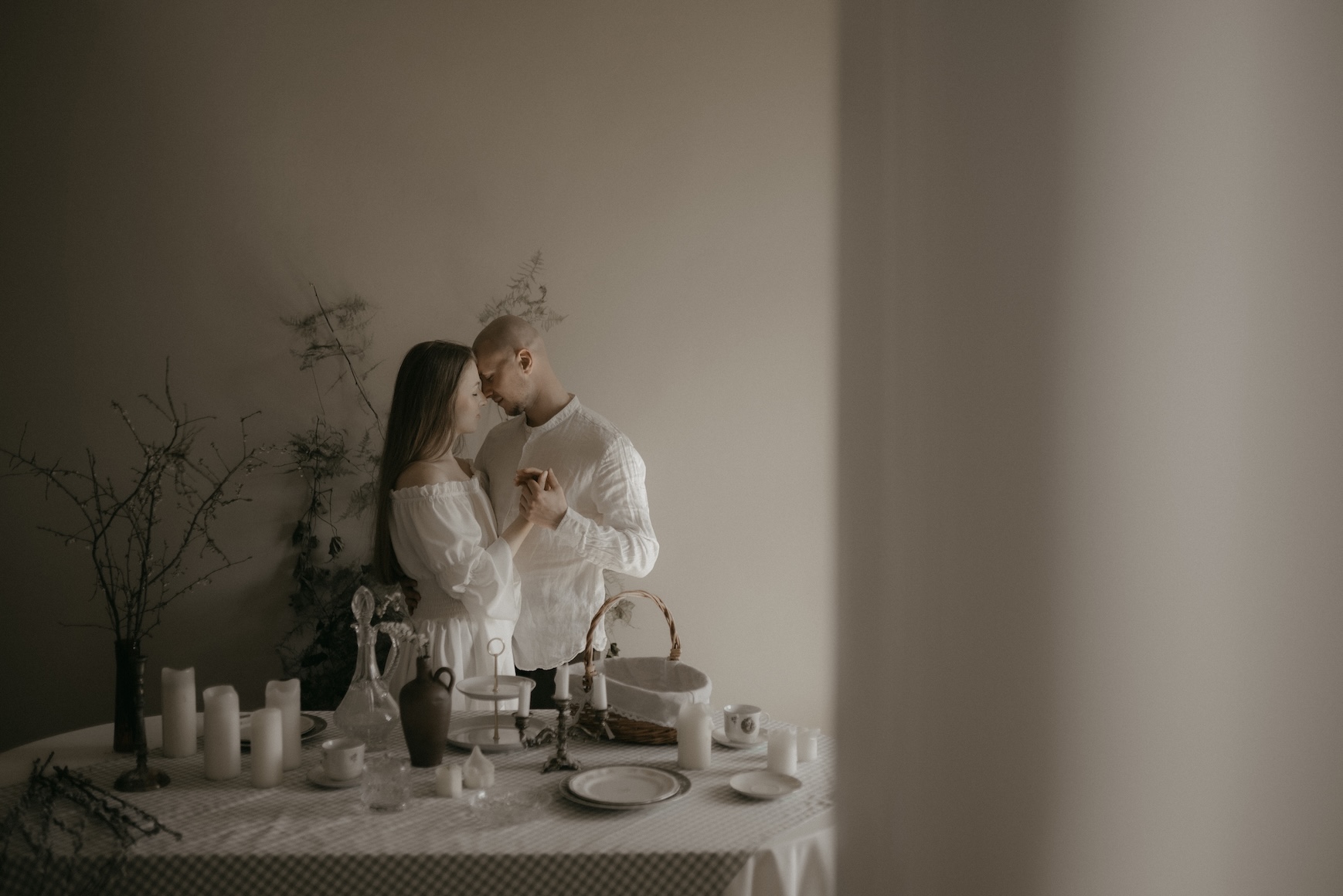 Romantyczna sesja w sercu Krakowa